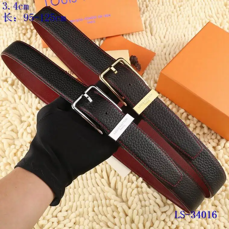LV Belt 34mm 95-125cm 8L03